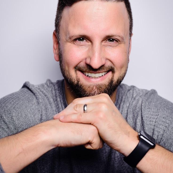 Jordan Lee, Client Relations Director, discussing corporate gifting strategy with business clients